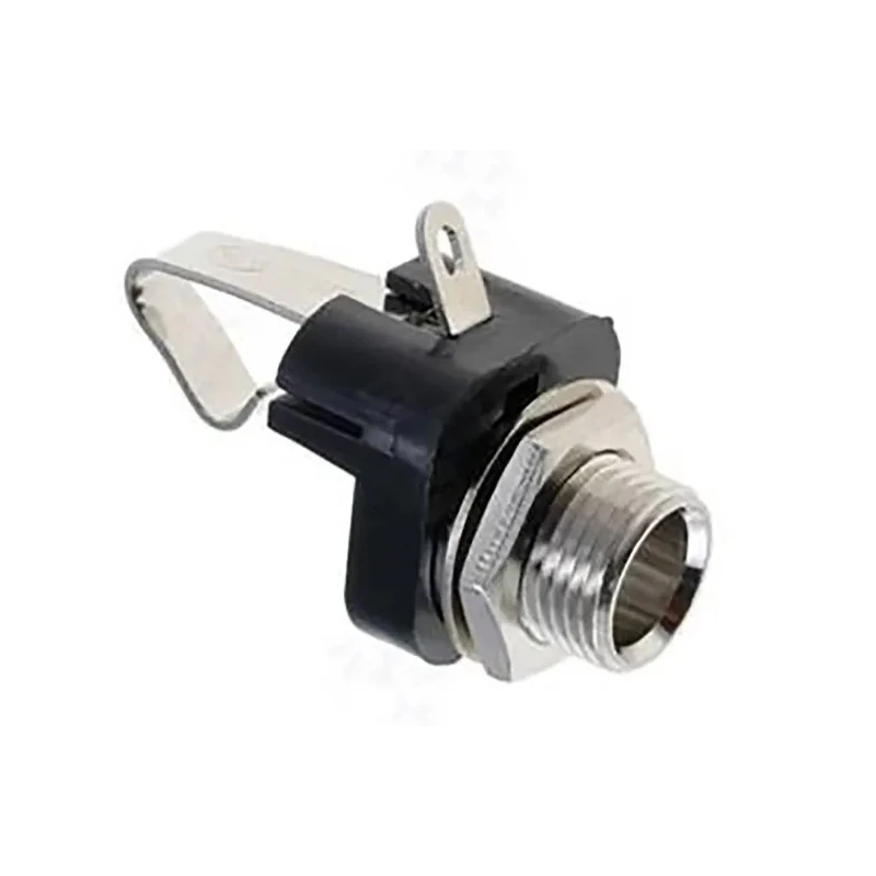 Decelect 6.35 mm Chassis Mount Female Mono Jack Connector 2A 34V AC IEM102-6