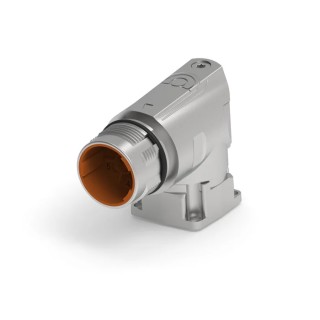 TE Connectivity Circular Connector 6 Contacts Flange Socket Male IP67 630V 30A Speedtec 923 Series BEDC106NN00001216000