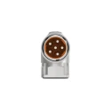 TE Connectivity Circular Connector 6 Contacts Flange Socket Male IP67 630V 30A Speedtec 923 Series BEDC106NN00001216000