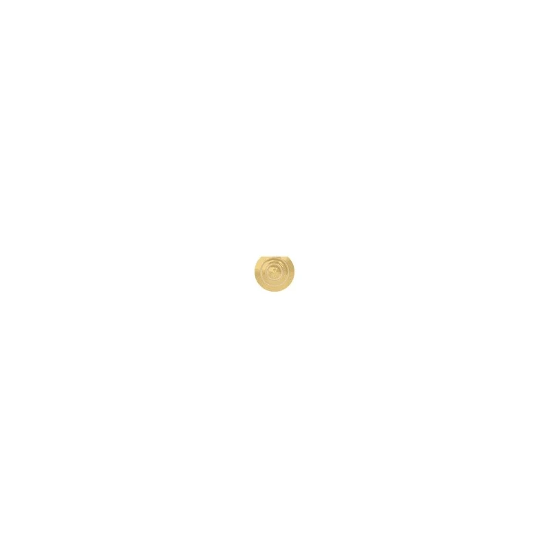 TE Connectivity Male Solder Crimp Pin Connector, Contact Size 1 mm, Wire Size 1 mm², 1.5 mm², Gold Plated Brass 10A 61.006.11