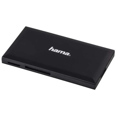 Hama 4 Port Multi-Card Reader USB 3.0 MicroSD MS Compact Flash SD 181018