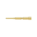 TE Connectivity Male Crimp Pin Connector Gold Plated Brass Contact Size 1 mm 10A Current 61.004.11