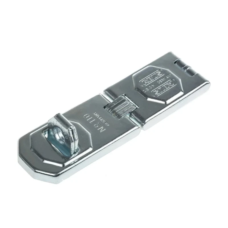 ABUS Steel Hasp & Staple 12.5 mm Staple Hole Diameter 45 mm Width 155 mm Length 110/155 B/DFNLI