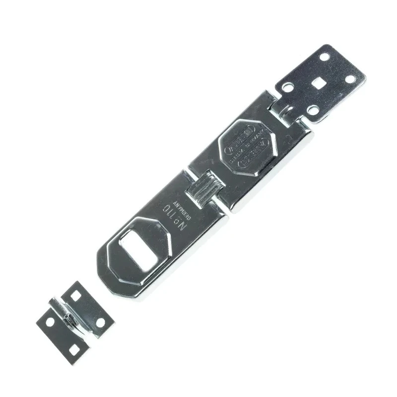 ABUS Steel Hasp & Staple 12.5 mm Staple Hole Diameter 45 mm Width 155 mm Length 110/155 B/DFNLI