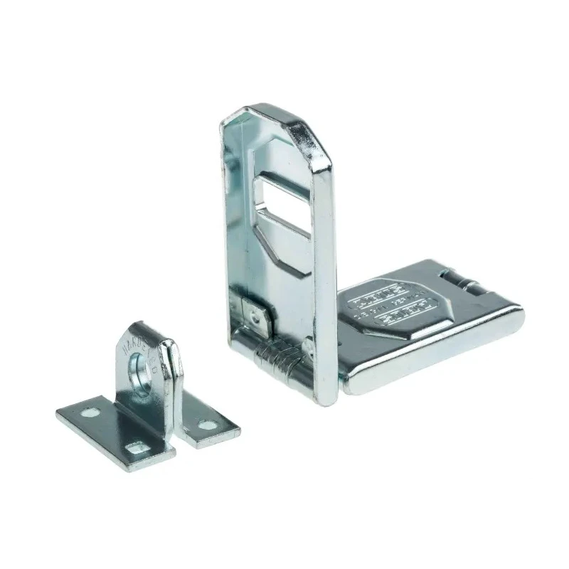 ABUS Steel Hasp & Staple 12.5 mm Staple Hole Diameter 45 mm Width 155 mm Length 110/155 B/DFNLI