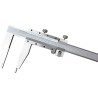 RS PRO Vernier Caliper 600 mm 0.001 mm Resolution Metric & Imperial 205-0453