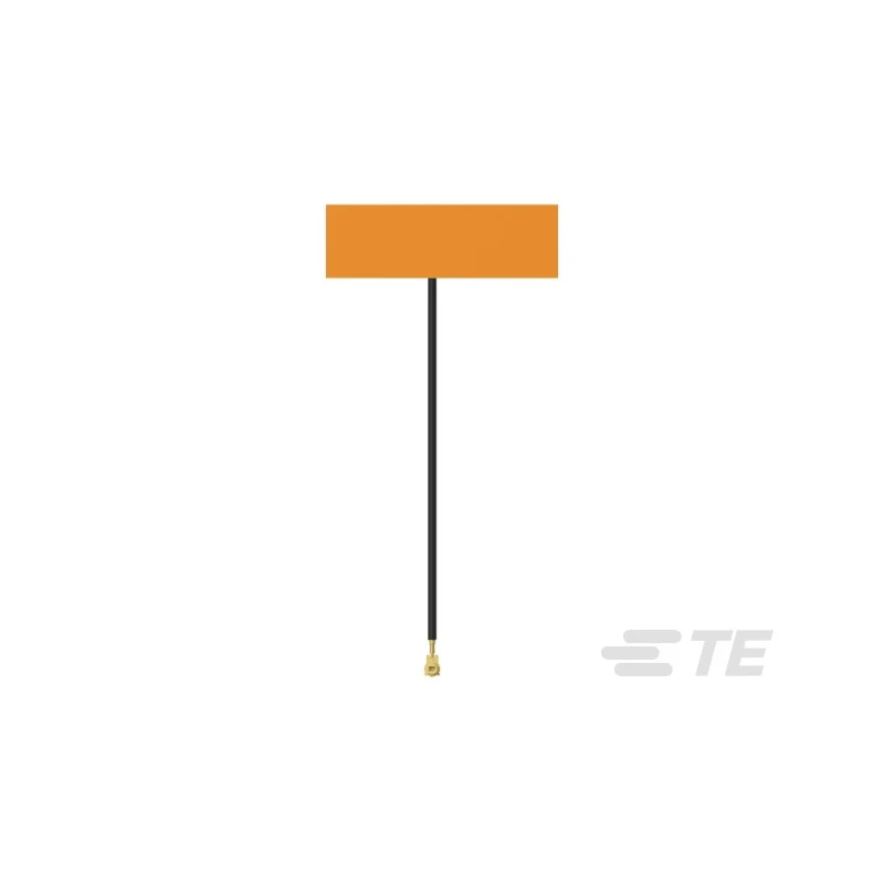 TE Connectivity External FPC WiFi Antenna with MHF1 Connector, Dual Band 2.4 to 5.5 GHz, 2 dBi Gain, 100 mm Cable 2344656-2