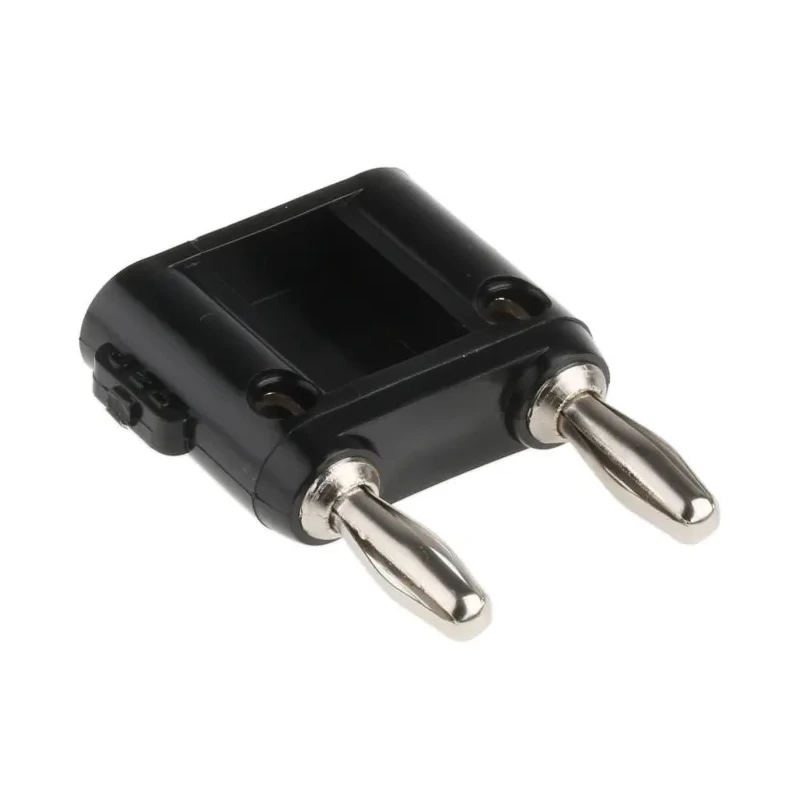 Fluke Black Male Banana Plug Screw Termination 15A 5kV 4.22 mm Connector Nickel Plating MDP-S-0