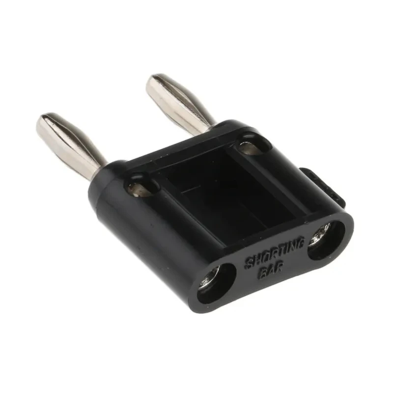 Fluke Black Male Banana Plug Screw Termination 15A 5kV 4.22 mm Connector Nickel Plating MDP-S-0