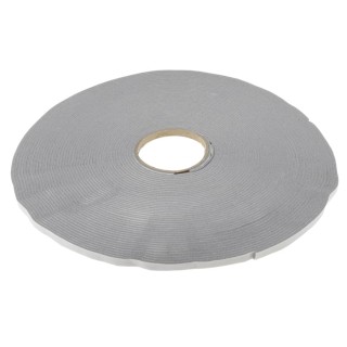 RS PRO Grey Polyvinyl Chloride Single Sided Foam Tape 9mm Width, 3mm Thickness, 30m Length 205-0827
