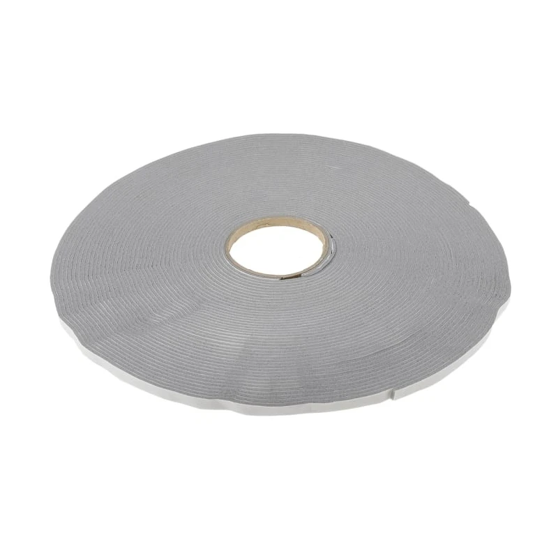 RS PRO Grey Polyvinyl Chloride Single Sided Foam Tape 9mm Width, 3mm Thickness, 30m Length 205-0827