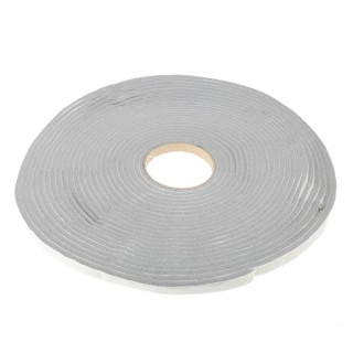 RS PRO Grey Single Sided Polyvinyl Chloride Foam Tape, 12mm Width x 15m Length x 6mm Thickness, Acrylic Adhesive 205-0855