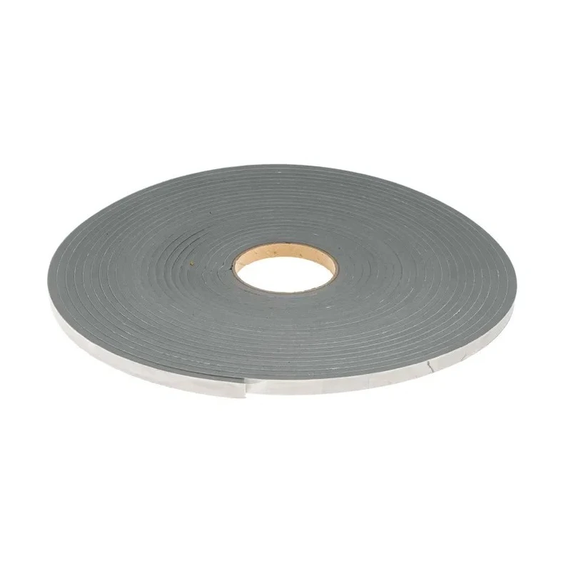 RS PRO Grey Single Sided PVC Foam Tape 12mm Width x 15m Length x 6mm Thickness Acrylic Adhesive 205-0934