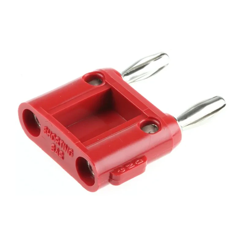 Fluke Red Male Banana Plug Screw Termination 4.22 mm Connector 5kV 15A Nickel Plated MDP-S-2