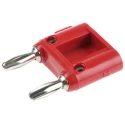 Fluke Red Male Banana Plug Screw Termination 4.22 mm Connector 5kV 15A Nickel Plated MDP-S-2