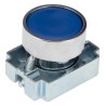 RS PRO Blue Momentary Push Button Head 22mm Cutout Diameter Round Metal IP65 205-2353