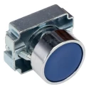 RS PRO Blue Momentary Push Button Head 22mm Cutout Diameter Round Metal IP65 205-2353