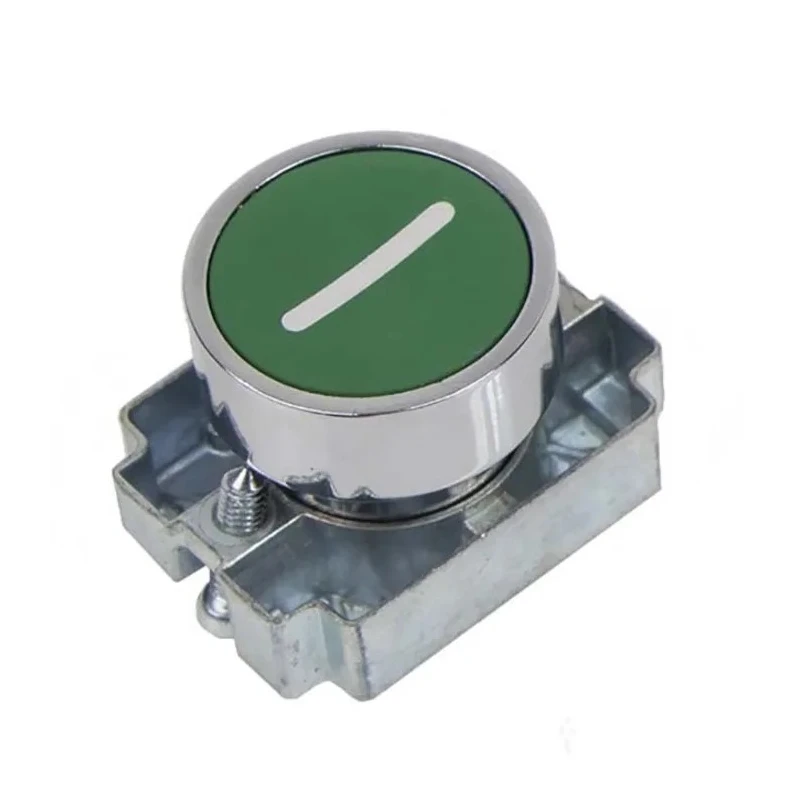 RS PRO Green Momentary Push Button Head, 22 mm Cutout Diameter, IP65, Metal, Round 205-2363