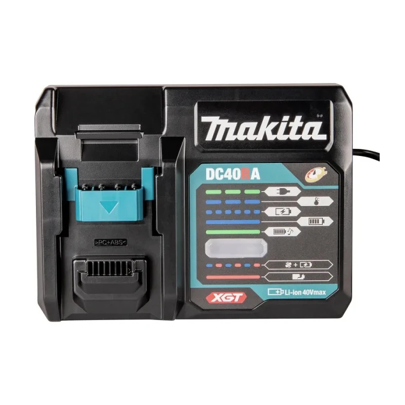 Makita Power Tool Charger for DC40RA Fast Charger Set 36V 40V Output, 240V Supply Voltage, 6A Output Current DC40RA