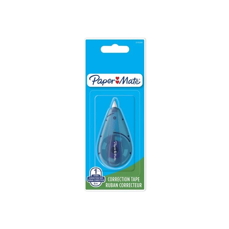 Paper Mate Correction Fluid Tape 5 x 6 mm, Instant Dry, Mess-Free Application 2115308