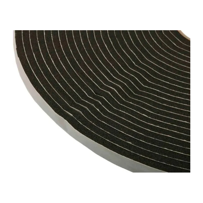 RS PRO Black PVC Foam Tape, 12mm Width x 15m Length, 6mm Thickness with Acrylic Adhesive 205-0877