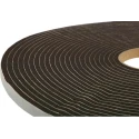 RS PRO Black PVC Foam Tape, 12mm Width x 15m Length, 6mm Thickness with Acrylic Adhesive 205-0877