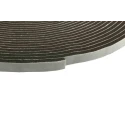 RS PRO Black PVC Foam Tape, 12mm Width x 15m Length, 6mm Thickness with Acrylic Adhesive 205-0877