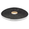 RS PRO Black PVC Foam Tape, 25mm Width x 15m Length, 6mm Thickness, Acrylic Adhesive, Model 205-0883