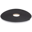 RS PRO Black Foam Tape, 12mm Width x 10 m Length, 10 mm Thickness, Acrylic Adhesive, Single Sided 205-0899