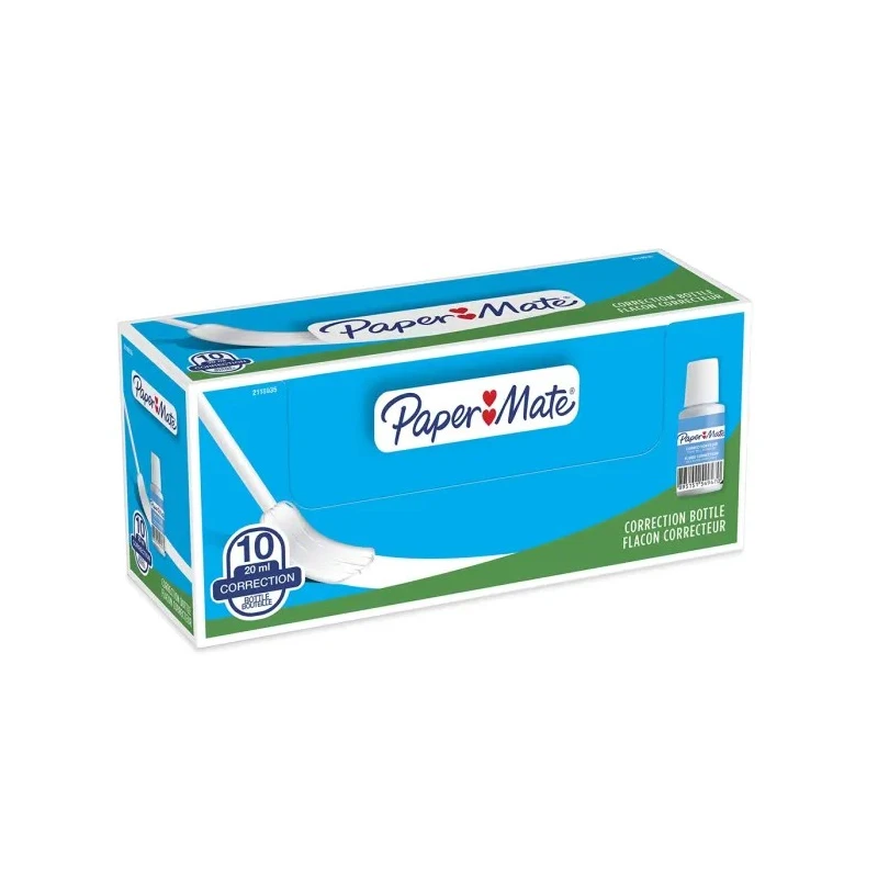 Paper Mate Correction Fluid 20 ml Bottle & Brush 2118935