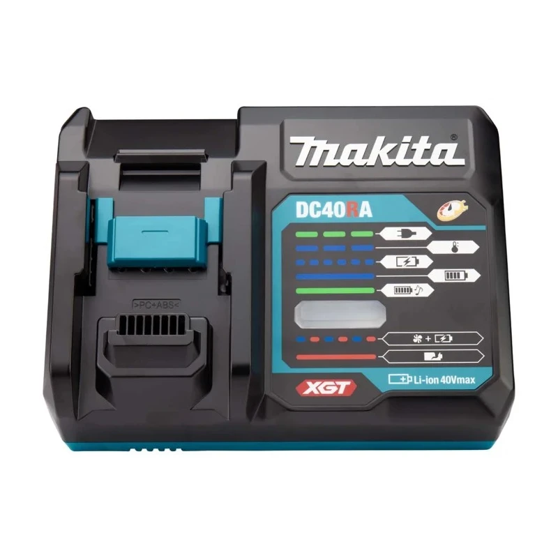 Makita Battery Charger DC40RA Series 14.4V, 18V, 40V Supply Voltage, Type C EU Plug 191E07-8