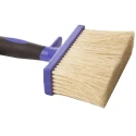 Cottam Extra Broad Fibre Paint Brush with Flat Natural White Mexican Fibre Bristles, 150 mm Brush Width 237-9184