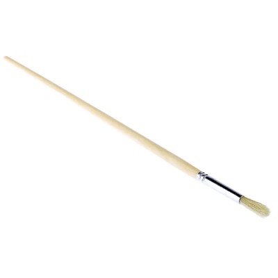 Cottam Thin 6.4 mm Fibre Paint Brush with Round Bristles 237-9190