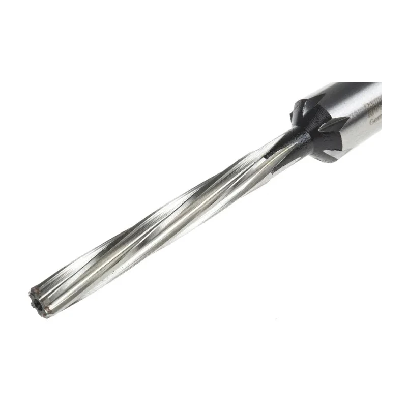 Dormer Morse Taper Shank Reamer Bit 6 mm Diameter 125 mm Overall Length High Speed Steel Bright Blue Finish B1016.0