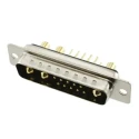 Norcomp 13 Way Straight 2.77 mm Pitch Panel Mount D-Sub Connector Male 681M13W3103L001