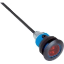 SICK Retroreflective Photoelectric Sensor, Barrel Style, Plastic Housing, 7.2 m Detection Range, NPN Output GRL18S-E1336