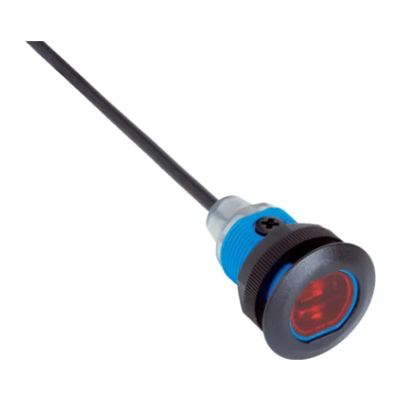 SICK Retroreflective Photoelectric Sensor, Barrel Style, Plastic Housing, 7.2 m Detection Range, NPN Output GRL18S-E1336