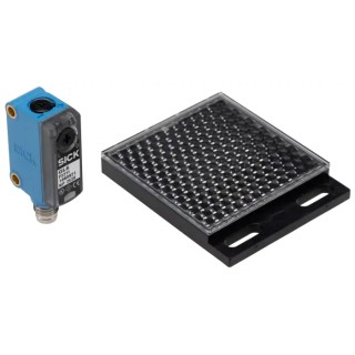 SICK Retroreflective Photoelectric Sensor, Rectangular Style, 6 m Detection Range, PNP Output, IP67, Plastic GL6-P3212