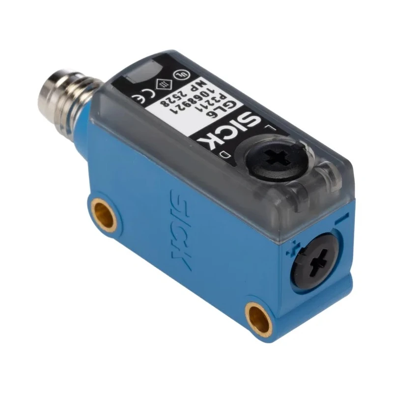 SICK Retroreflective Photoelectric Sensor, Rectangular Style, 6 m Detection Range, PNP Output, IP67, Plastic GL6-P3212