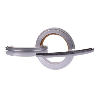 SKF Felt Seal with Aluminium and Nitrile Rubber Element, 55 mm ID, 78 mm OD, 8 mm Thickness TSN 512 C