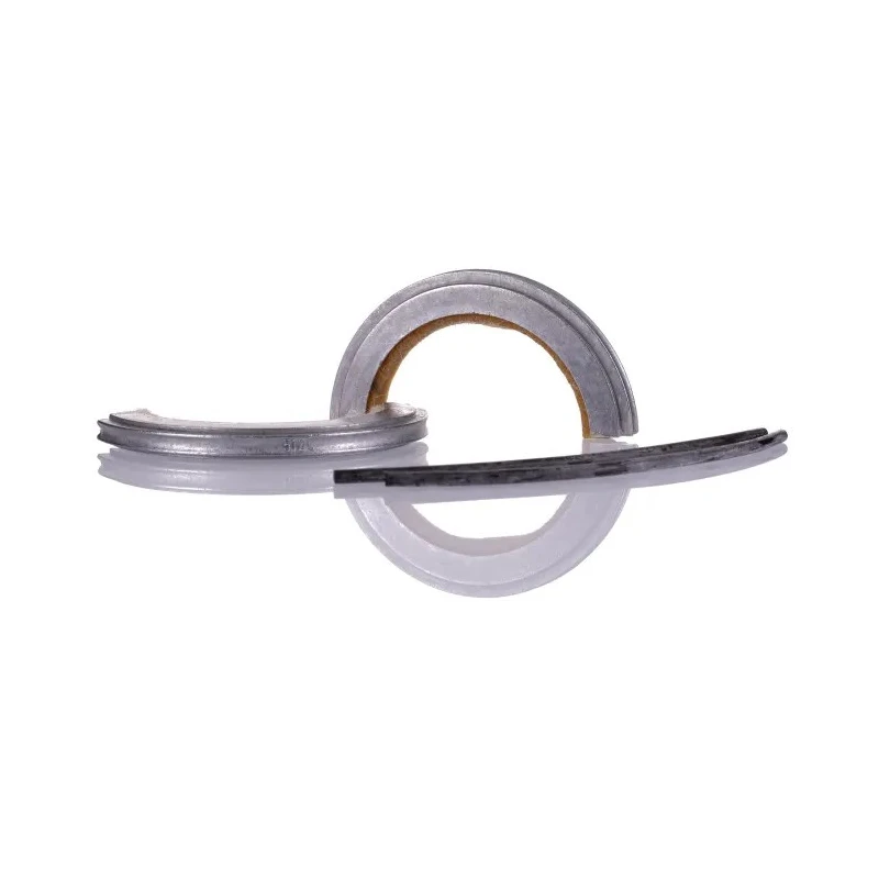 SKF Felt Seal with Aluminium and Nitrile Rubber Element, 55 mm ID, 78 mm OD, 8 mm Thickness TSN 512 C