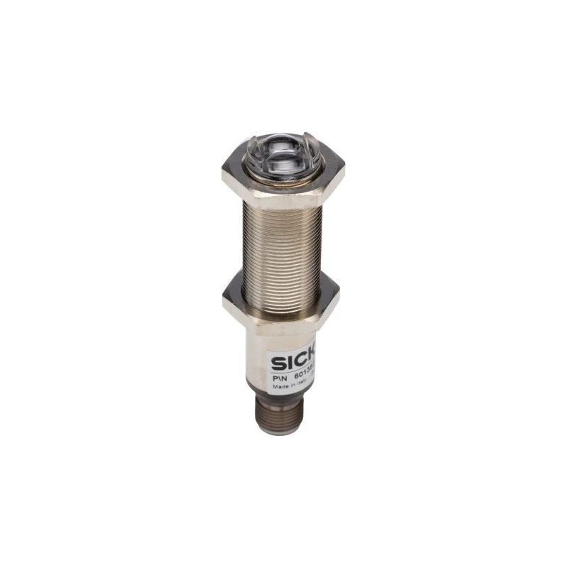 SICK Retroreflective Cylindrical Photoelectric Sensor 3.7 m Detection Range PNP Output IP67 VL18-3P3140