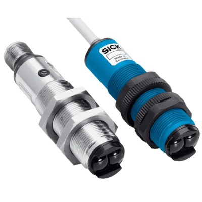 SICK Retroreflective Photoelectric Sensor Barrel Sensor 3.7 m NPN IP67 VL18-4N3712