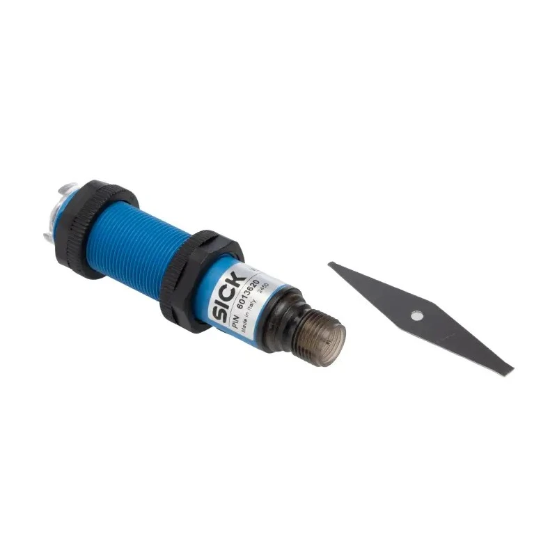 SICK Retroreflective Photoelectric Sensor Barrel Style 3.7 m Detection Range PNP Output 30V DC Max VL18-3F3740