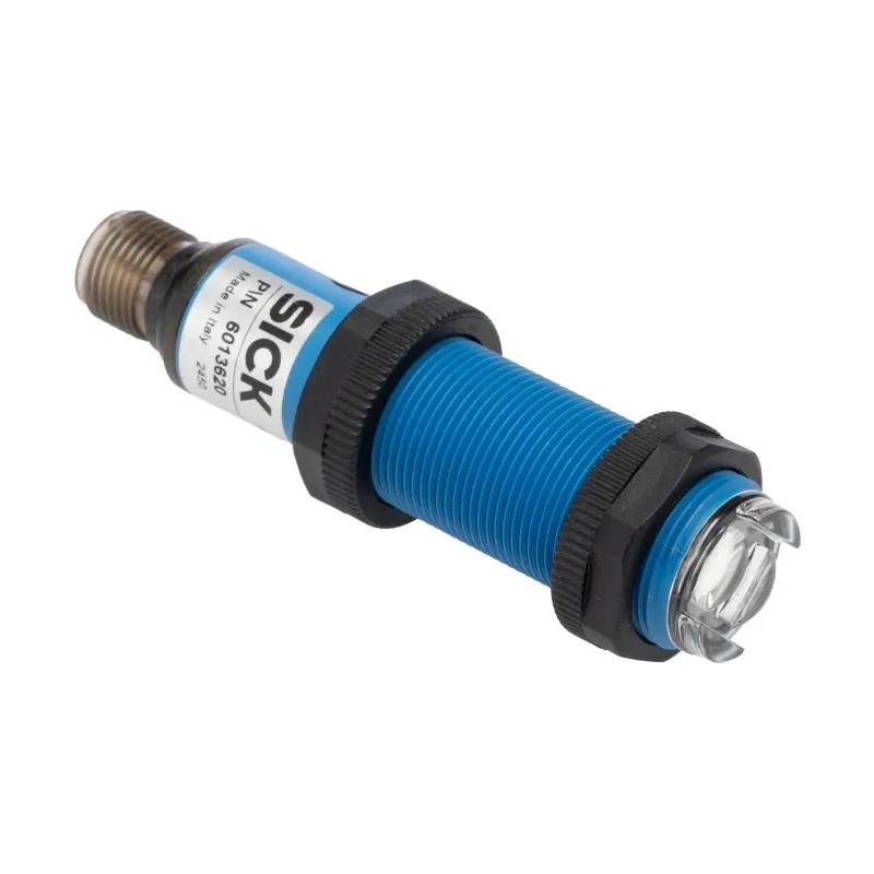 SICK Retroreflective Photoelectric Sensor Barrel Style 3.7 m Detection Range PNP Output 30V DC Max VL18-3F3740