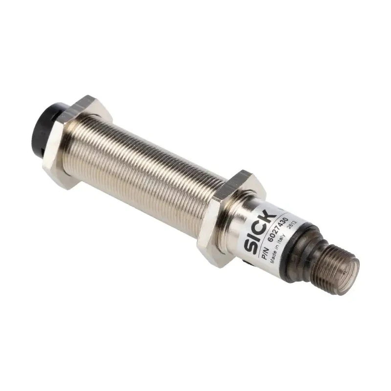 SICK Retroreflective Photoelectric Sensor, Barrel Style, 35 m Detection Range, PNP Output, IP67 Metal Housing, VL18L-4P324