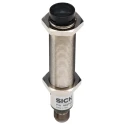 SICK Retroreflective Photoelectric Sensor, Barrel Style, 35 m Detection Range, PNP Output, IP67 Metal Housing, VL18L-4P324