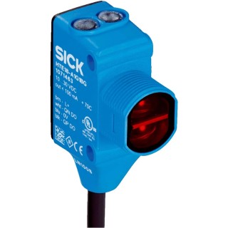SICK Retroreflective Photoelectric Sensor, Block Style, 12 m Detection Range, PNP Output, IP67/IP69K Rated HL18L-P3B5BA