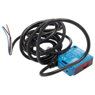 SICK Retroreflective Photoelectric Sensor Rectangular Style 7 m Detection Range PNP Output Metal Housing IP66 WL12-3P1141