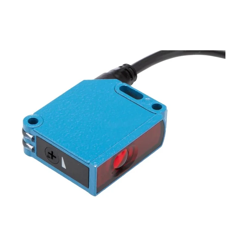 SICK Retroreflective Photoelectric Sensor Rectangular Style 7 m Detection Range PNP Output Metal Housing IP66 WL12-3P1141